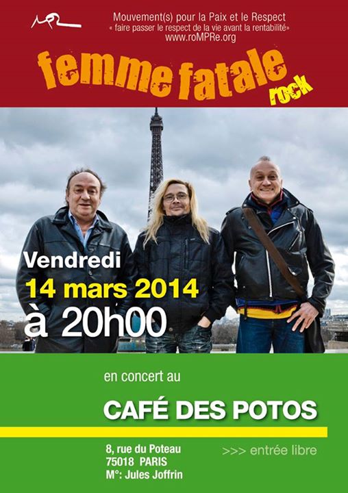 FEMME FATALE - CAFE DES PHOTOS - 14 MARS 2014
